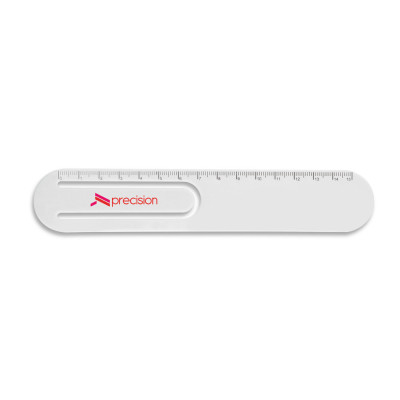 STEPHENIE. 15 cm PP Ruler with clip